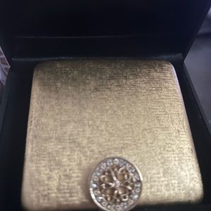 Antique powder compact